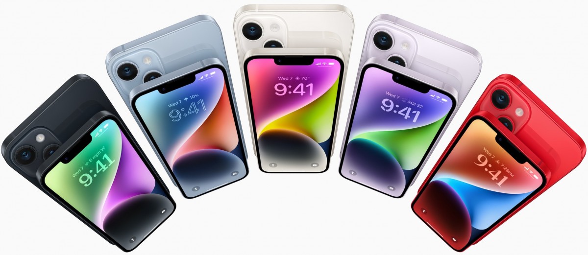 Acum avem modele 3D ale seriei iPhone 14 în toate culorile - verificați-le