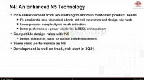 The evolution of TSMC's nodes: N4