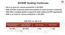 The evolution of TSMC's nodes: N3E