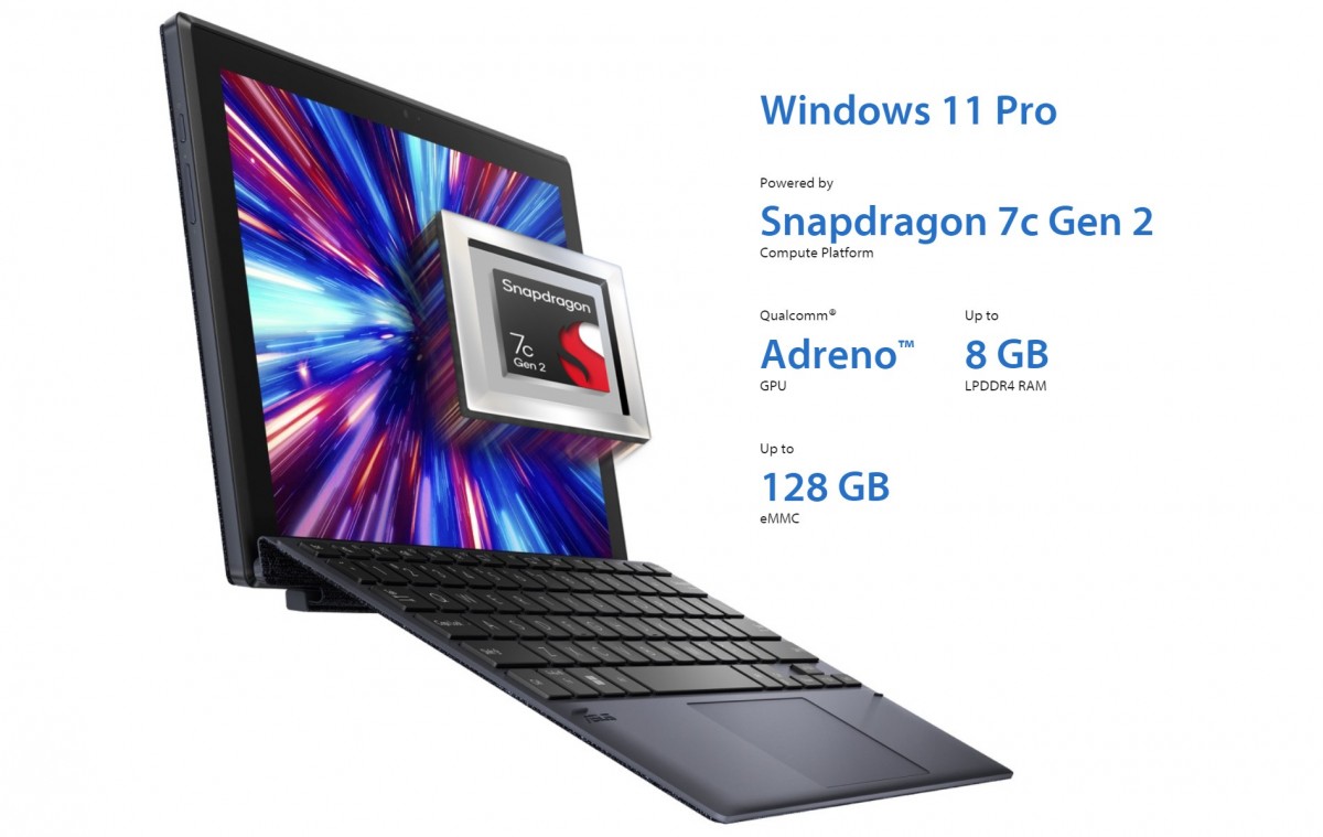 Asus Announces ARM-based Windows 11 Professional Tablet