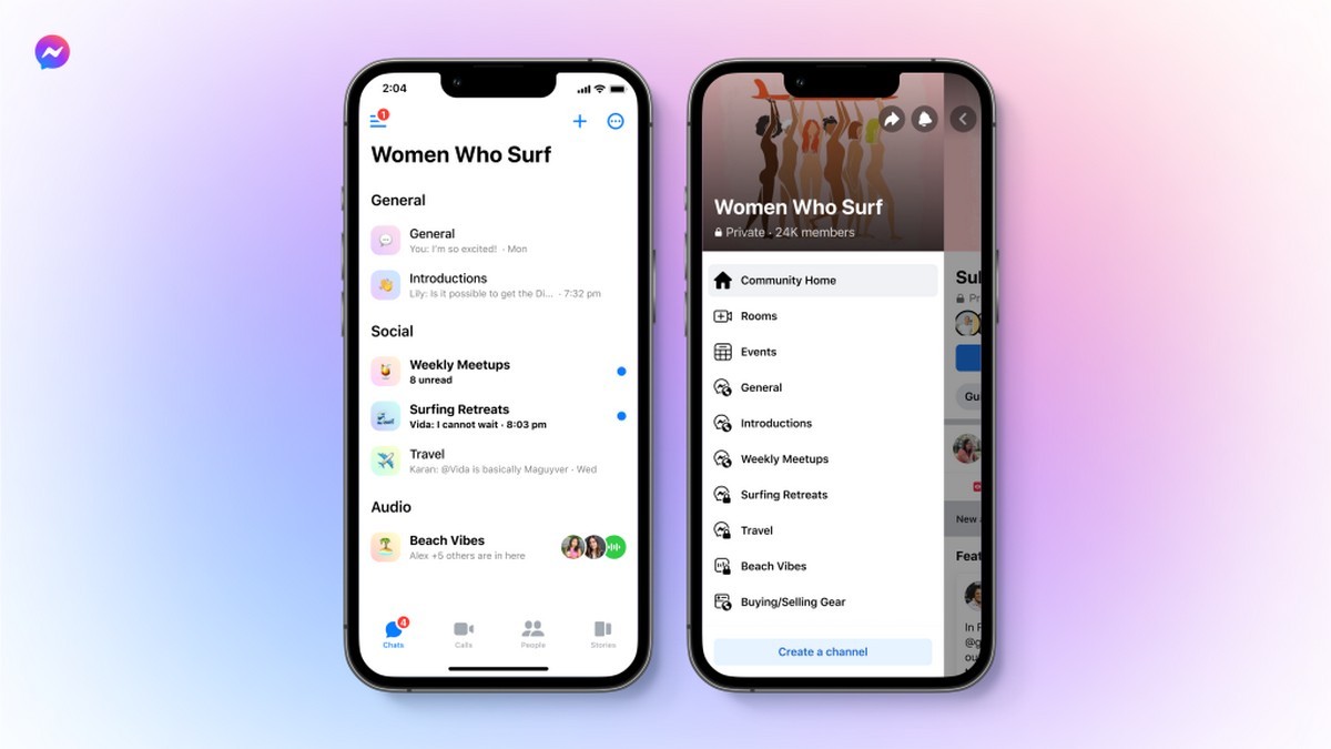 Meta comienza a probar chats comunitarios para grupos de Facebook en Messenger