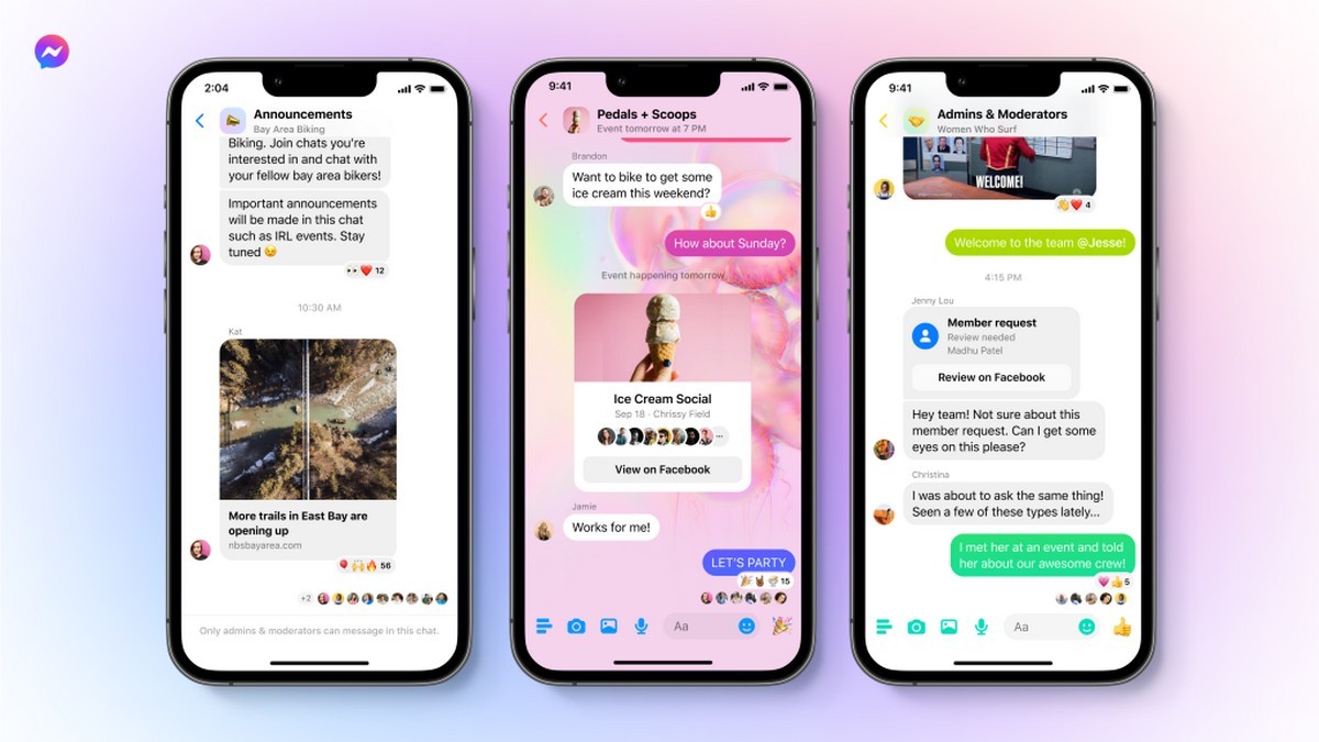 Meta comienza a probar chats comunitarios para grupos de Facebook en Messenger