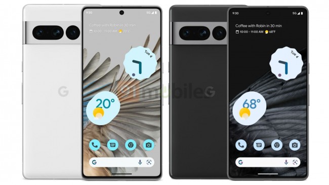 google pixel 7 pro gsmarena compare