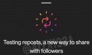 Instagram confirms it is testing a repost feature