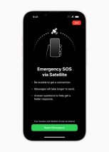 Alarmowe SOS i udostępnianie lokalizacji satelitarnej firmy Apple