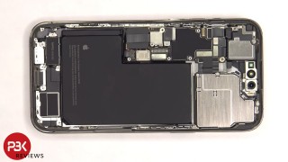 The screen and battery come off easily enough
