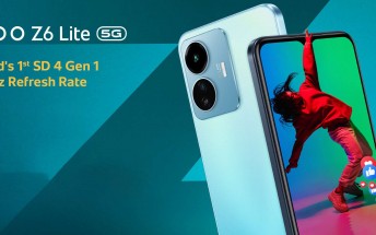 iQOO Z6 Lite is here - the first phone with Snapdragon 4 Gen 1