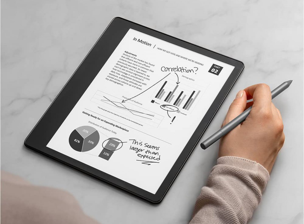 Amazon announces Kindle Scribe with pen input - GSMArena.com news