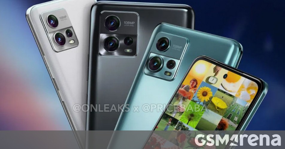 Motorola Moto G72 renders surface ahead of launch