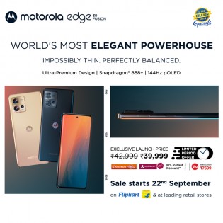 Motorola Edge 30 Ultra and Edge 30 Fusion pricing and availability