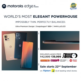 Motorola Edge 30 Ultra is here: 200MP cam, SD 8+ Gen 1 chipset, 125W  charging -  news