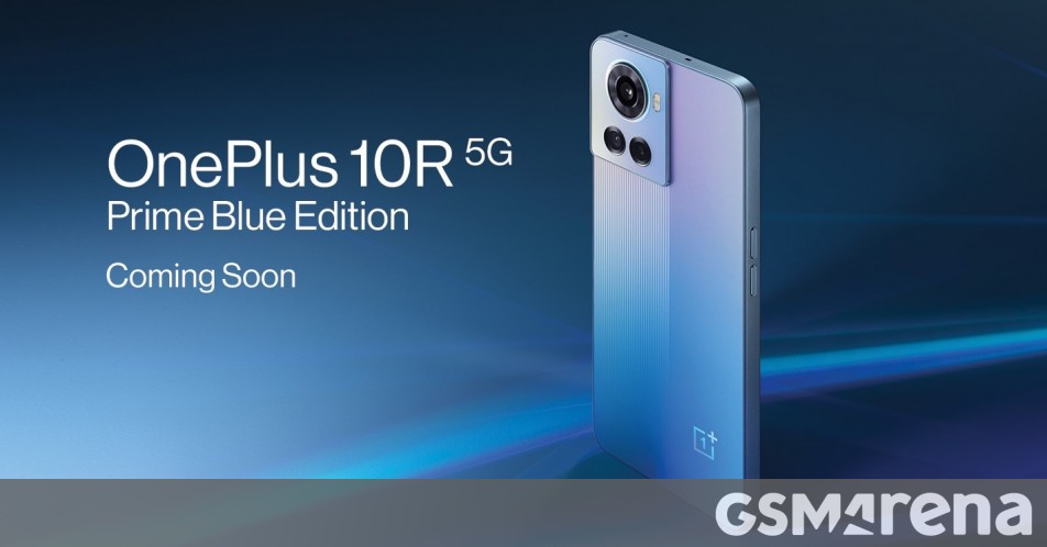 OnePlus 10R Prime Blue Edition is coming soon