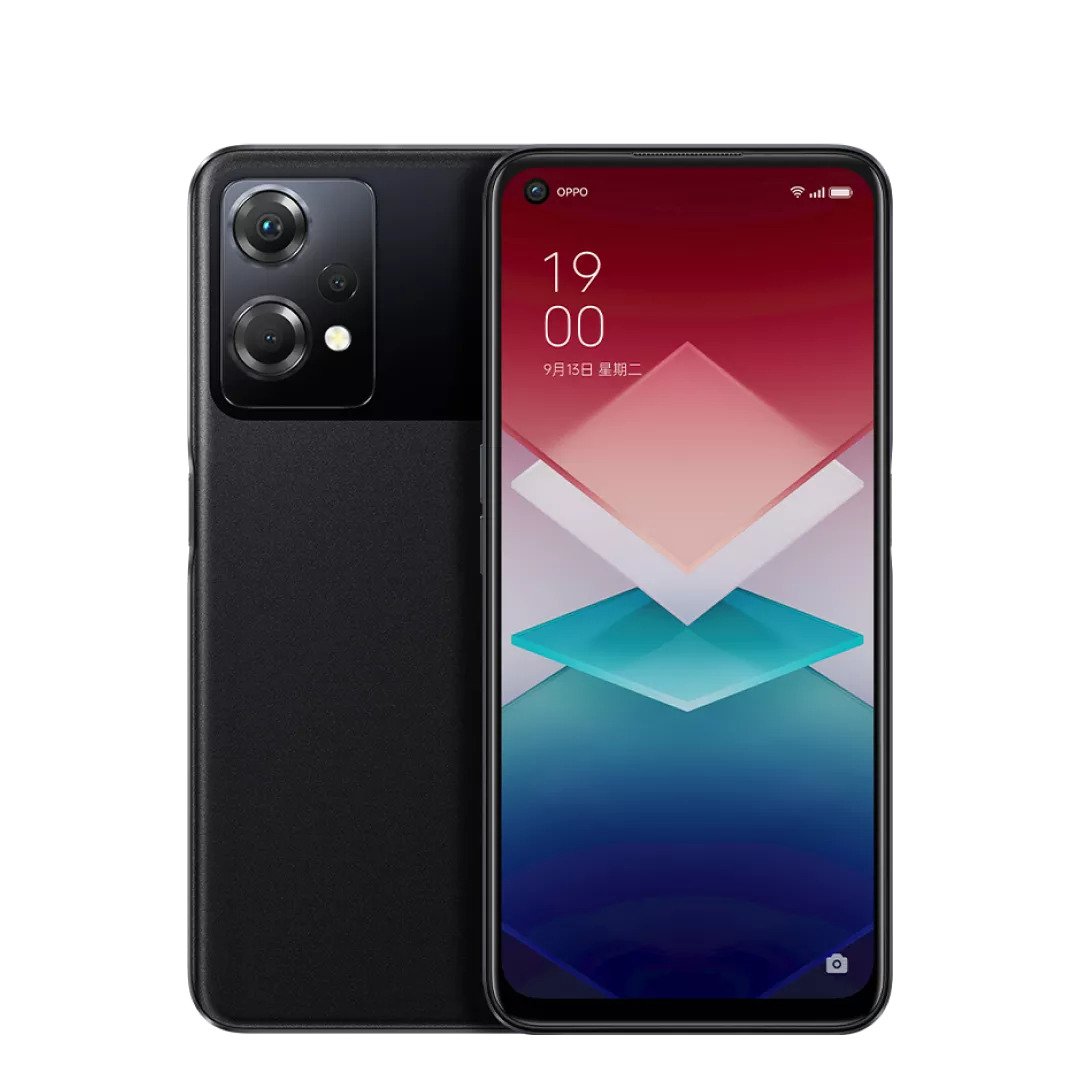 Oppo K10X in Polar Black colors
