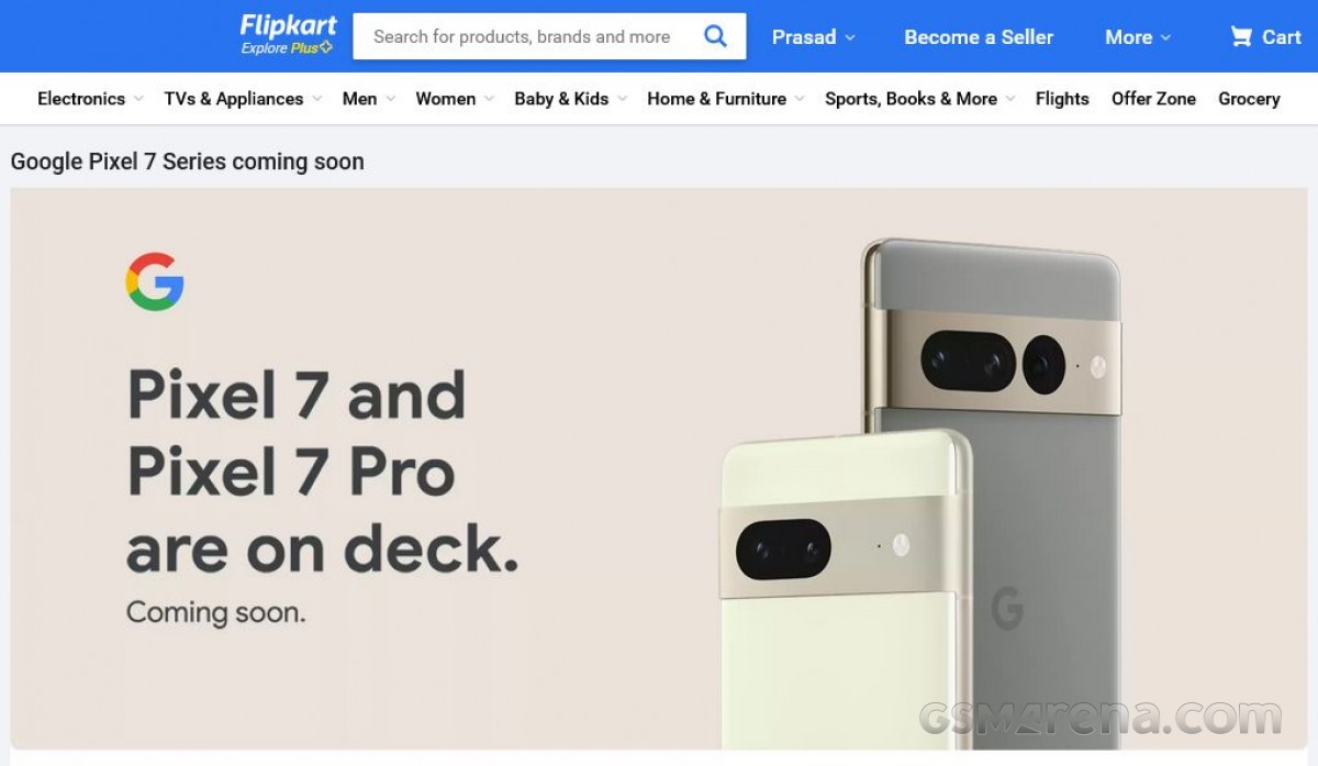 Pixel 7 series will launch in India, confirms Flipkart