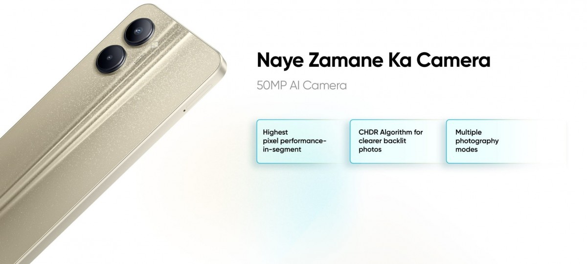 Realme C33 will arrive on September 6, design and key specs revealed