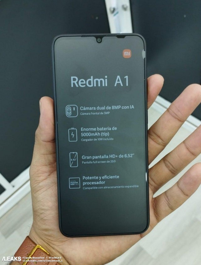 Xiaomi Redmi A1 in the wild