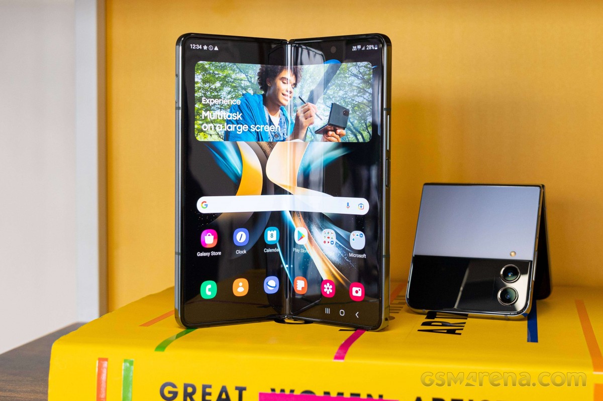The Galaxy Z Fold4 and Z Flip4 have doubled the shipments of their predecessors