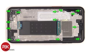 Samsung Galaxy Xcover6 Pro: standard Phillips head screws