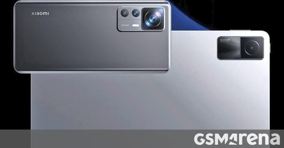 Xiaomi 12T Pro and Redmi Pad renders leak