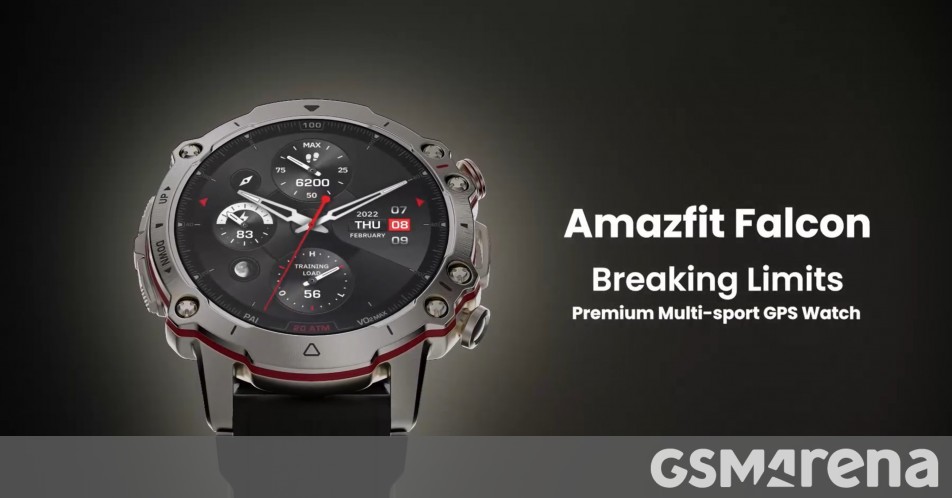 Amazfit Falcon goes official with Titanium design, dual-band GPS, and 20ATM  water resistance -  news