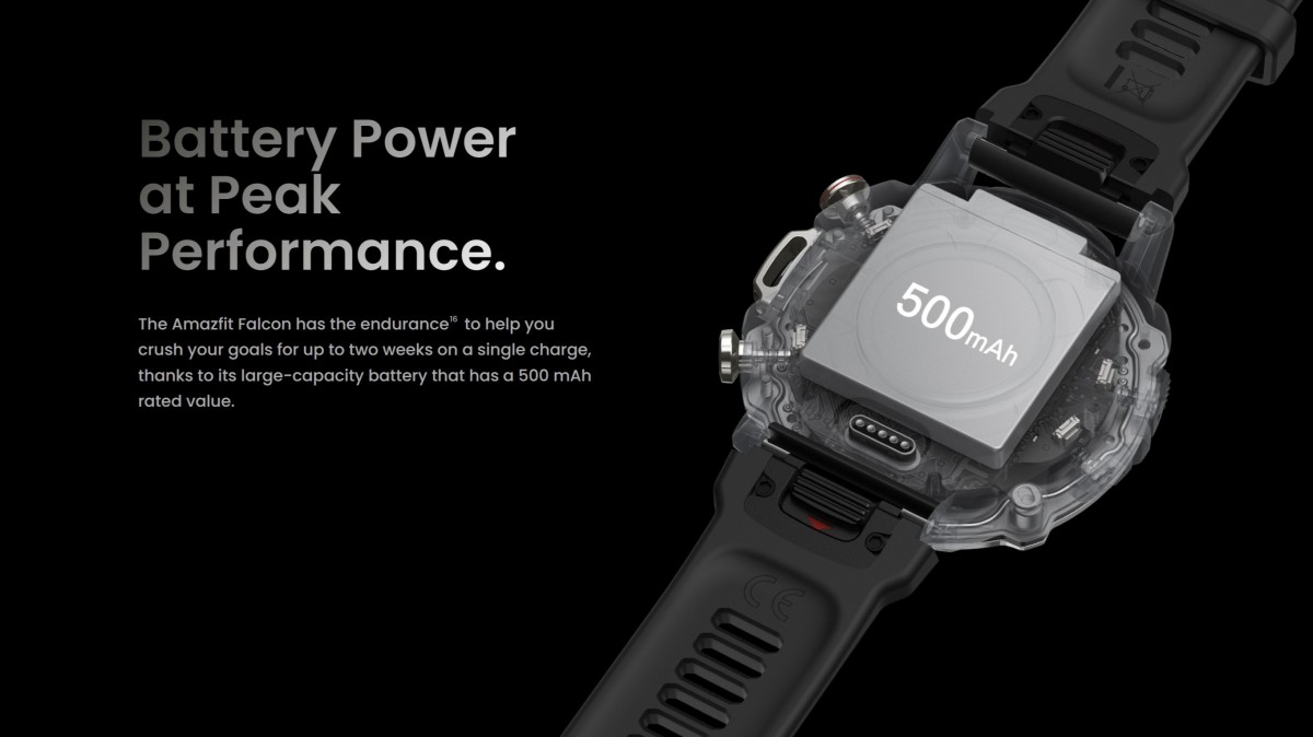 Amazfit Falcon goes official with Titanium design, dual-band GPS, and 20ATM water resistance