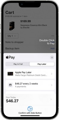 Apple, iOS 16 ile Pay Later'ı tanıttı