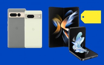 Best Buy US deals: gift cards for the Pixel 7 series, carrier discounts for Galaxy Z models