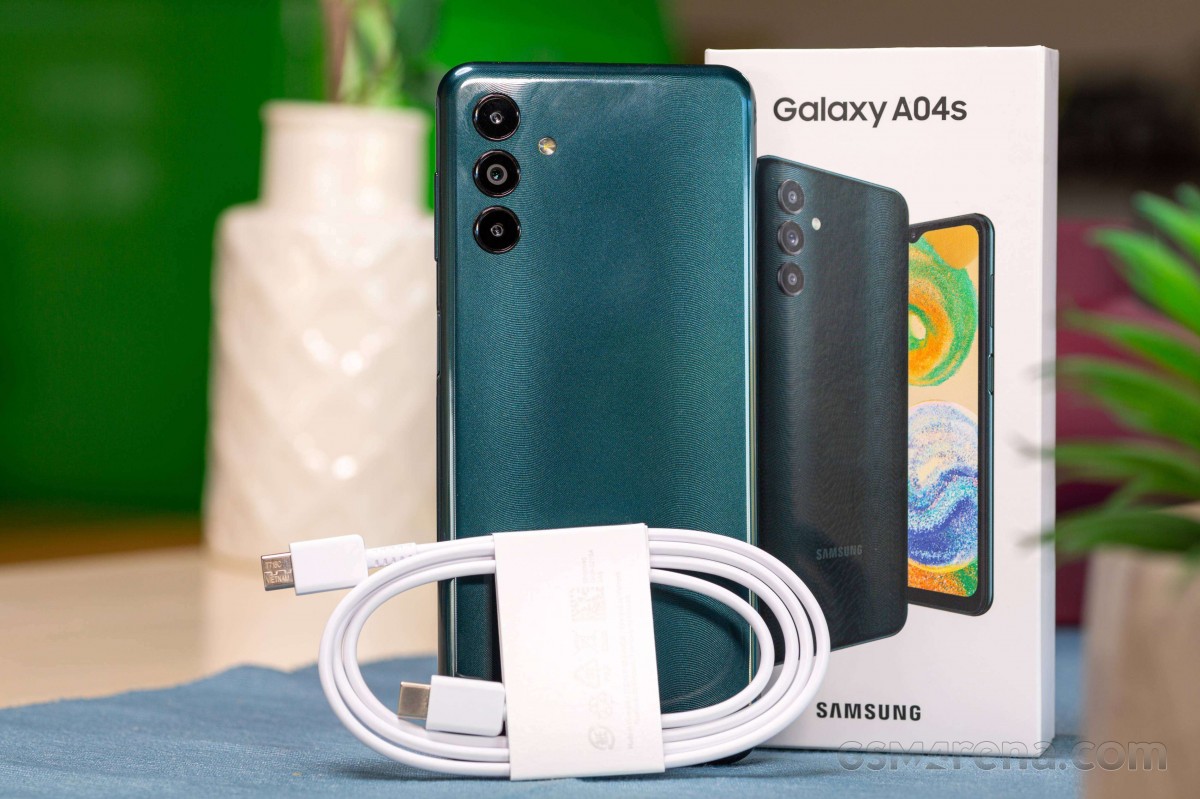 Samsung Galaxy A04s in for review