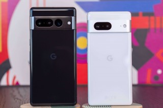 Google Pixel 7 Pro next to the Pixel 7