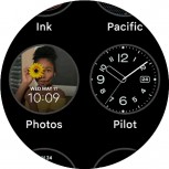 Interfaz de usuario de Google Pixel Watch