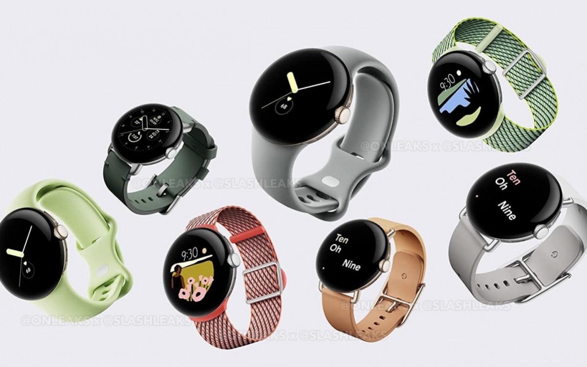 El diseño y la interfaz de usuario de Google Pixel Watch revelados en múltiples filtraciones