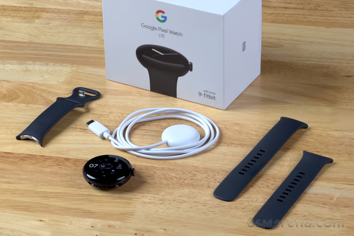 Google Pixel Watch Smartwatch 41mm with Obsidian Active Band Wifi/BT Black  Stainless Steel GA03119-US - Best Buy