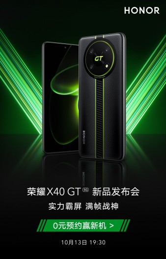 Honor X40 GT official posters