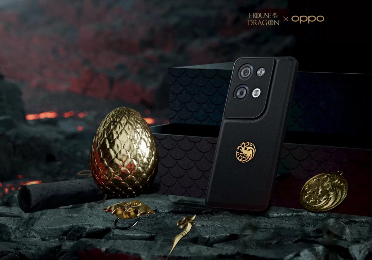 Oppo Reno8 Pro has announced the House of the Dragon Limited Edition Collection
