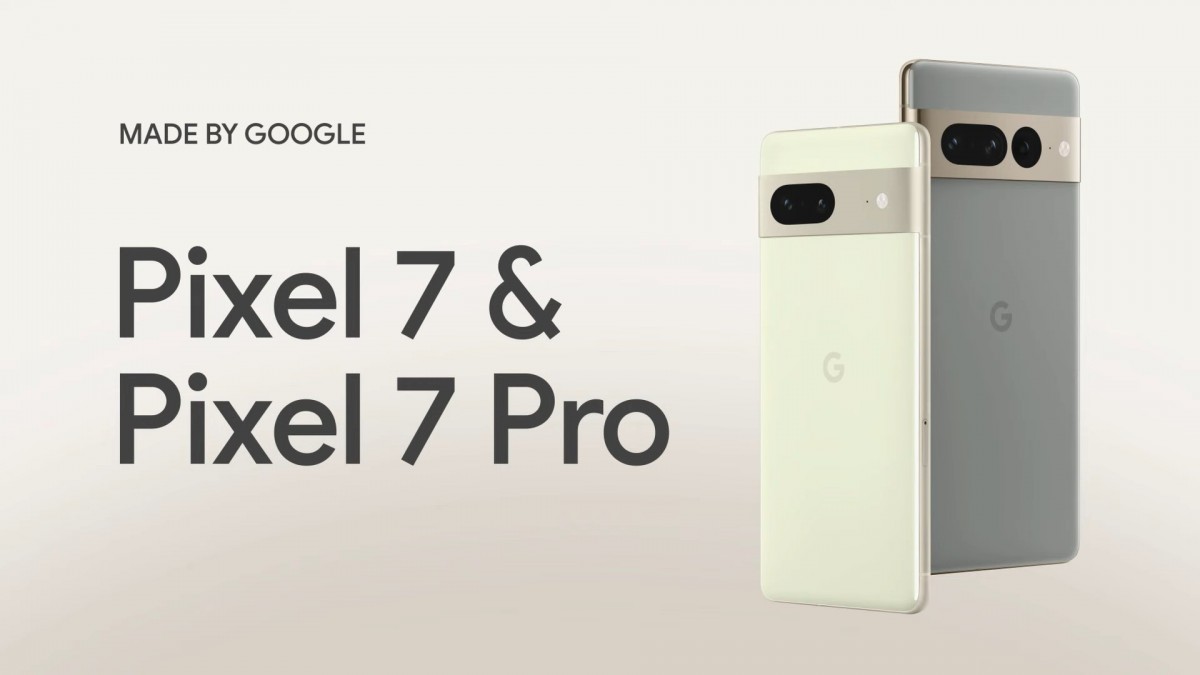 Pixel 7 and 7 Pro were revealed with Tensor G2 and camera improvements