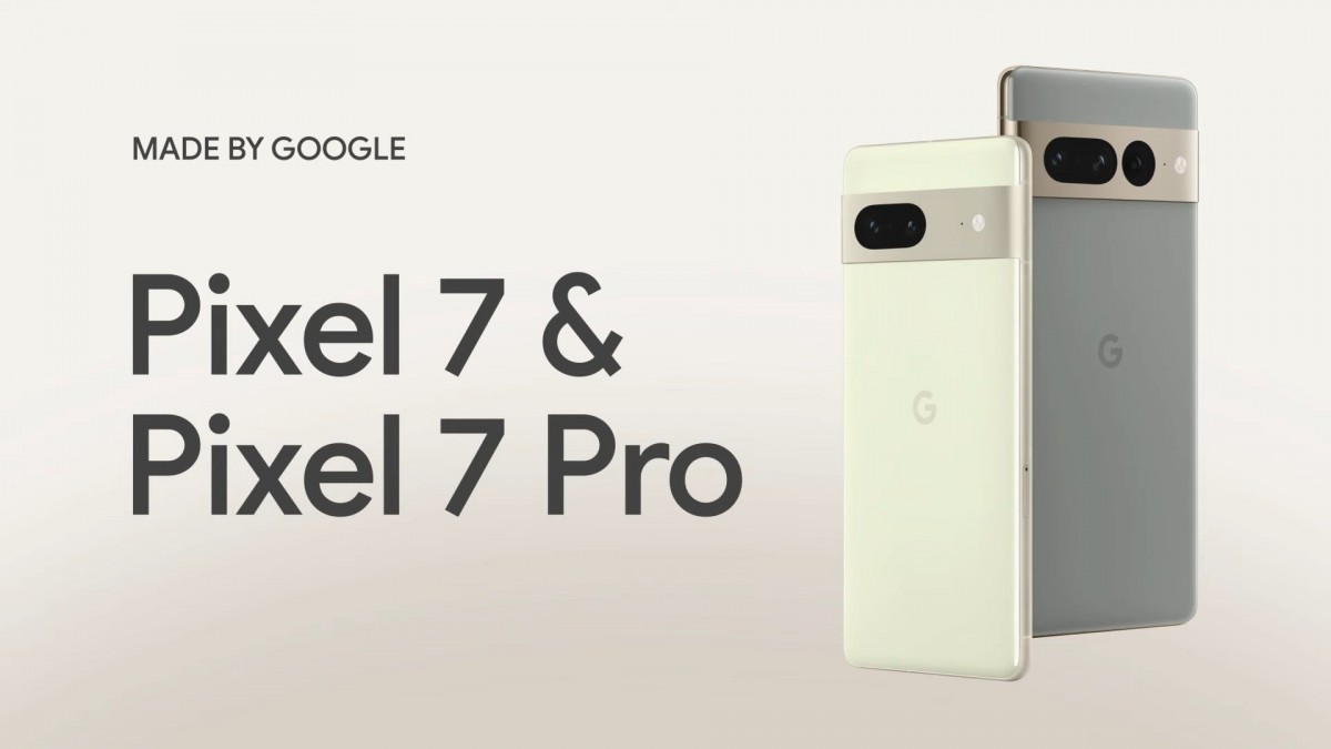 Pixel 7 and 7 Pro unveiled with Tensor G2 and camera