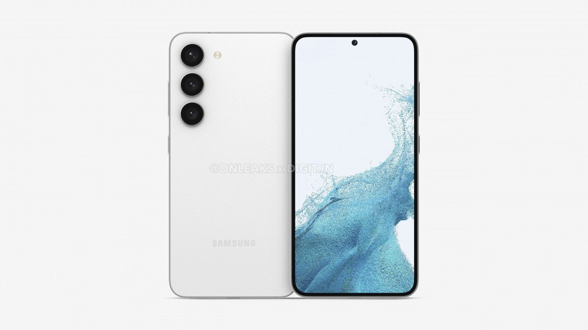 Samsung Galaxy S23 leaked render