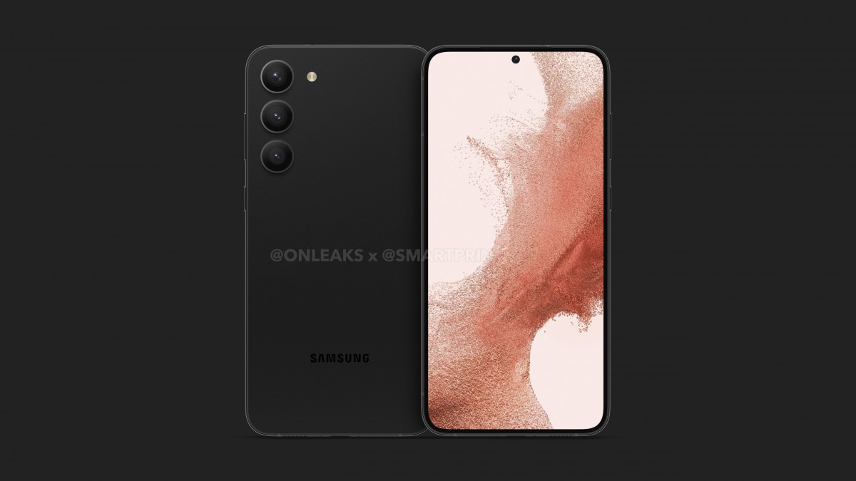 Samsung Galaxy S23+ leaked render