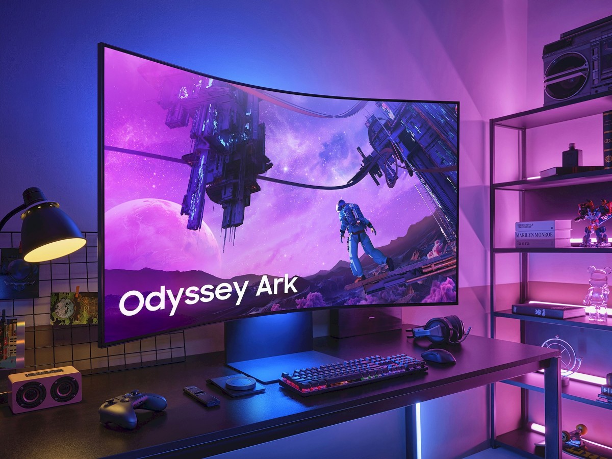 نمایشگر بازی خمیده سامسونگ Odyssey Ark 55