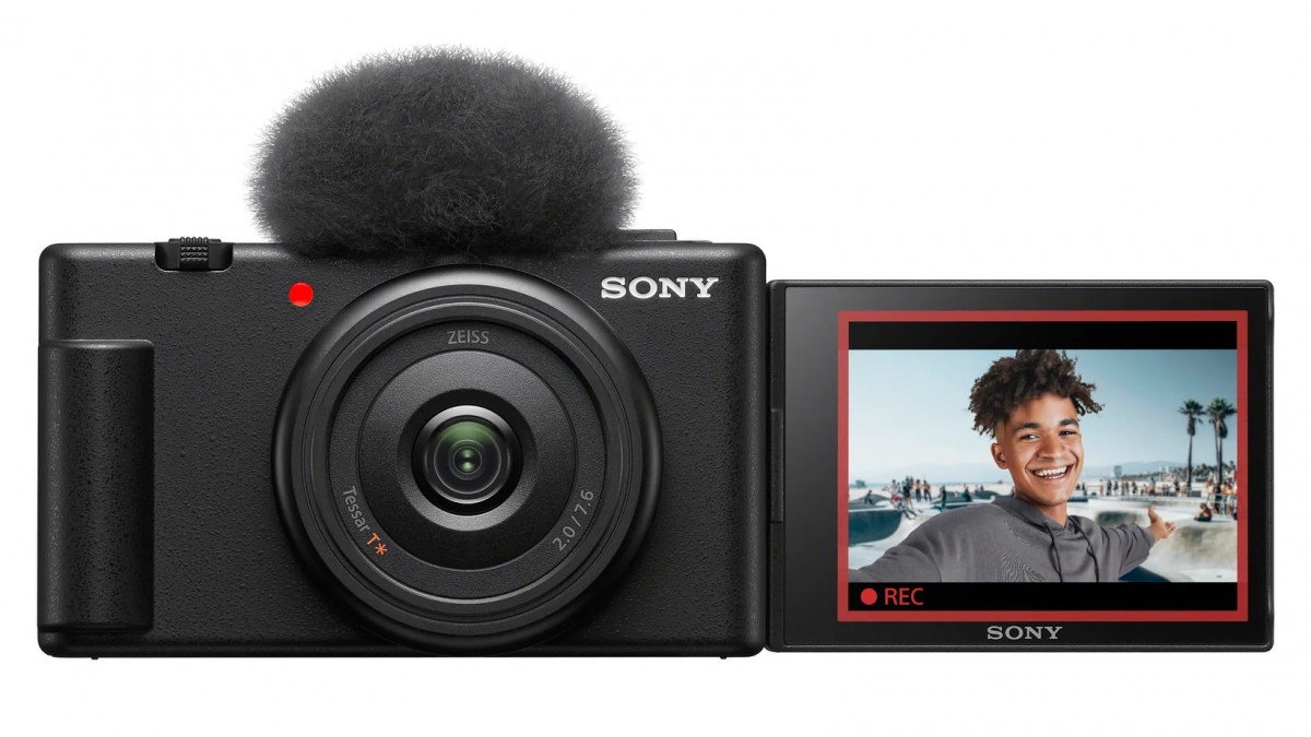 Sony ZV-1F is a compact camera for vloggers and content creators