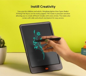 Redmi Writing Pad comes with a pressure-sensitive stylus