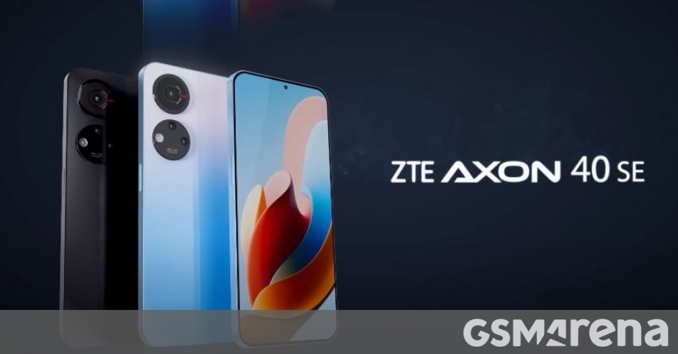 ZTE Axon 40 SE official with 6.67” AMOLED and Unisoc chipset
