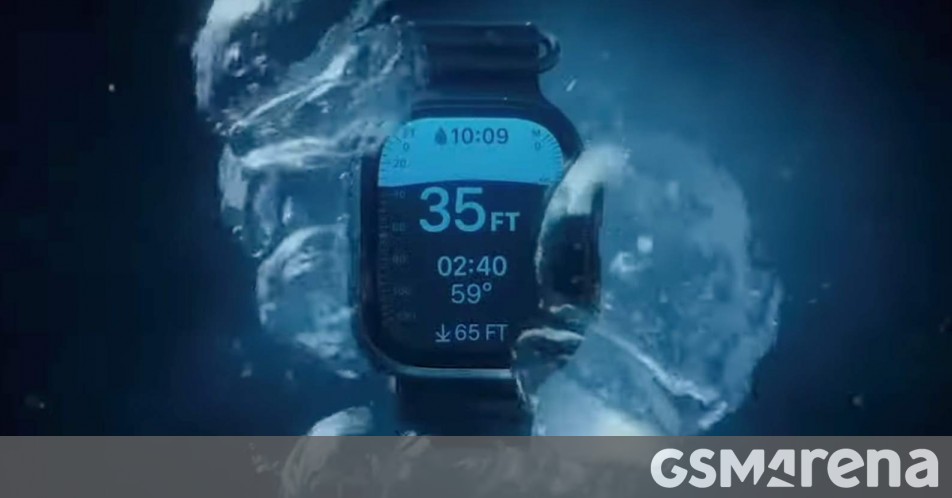 Apple anunció Oceanic+ que convierte el Apple Watch Ultra en un ordenador de buceo