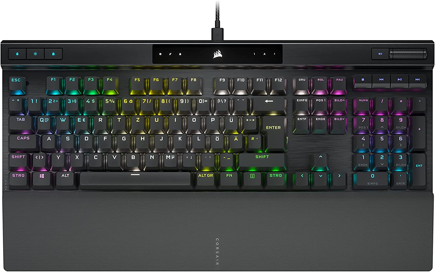 Corsair K70 PRO optisch-mechanisch gamingtoetsenbord
