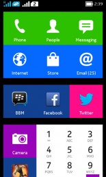 Nokia X platformu: Ana ekran