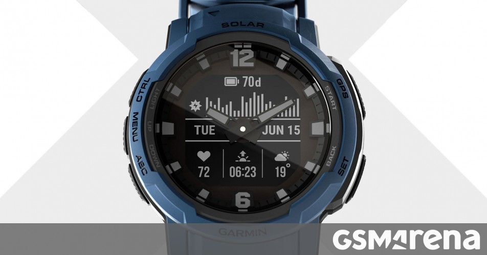 새로운 Garmin Instinct Crossover는 아날로그 핸즈가 있는 견고한 하이브리드 스마트워치입니다.