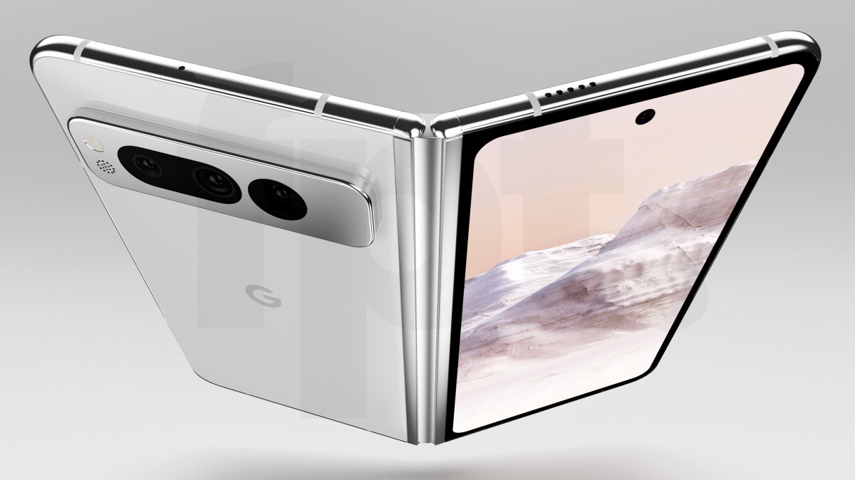 Google Pixel Fold is shown in detailed renders, price leaks