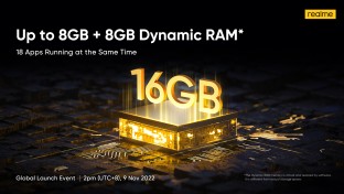 Thông số kỹ thuật về chipset và RAM Realme 10