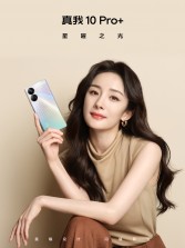 Realme 10 Pro+ in a photoshoot with Yang Mi