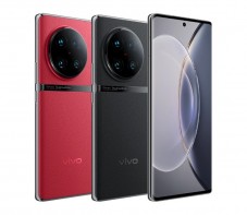 vivo X90 Pro+ in China Red and Original Black